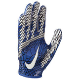 NIKE VAPOR KNIT 2.0 GAME ROYAL/WHITE/ WHITE L FOOTBALL GLOVE