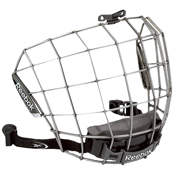 REEBOK 11K HOCKEY FACE MASK SMALL GUNMETAL