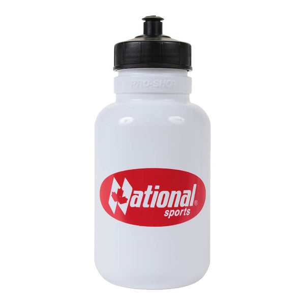 NATIONAL SPORTS 1L PULL TOP WATER BOTTLE WHITE