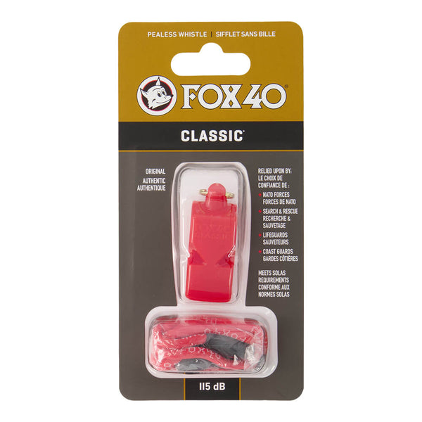 FOX 40 CLASSIC WHISTLE RED