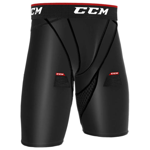 CCM JR COMPRESSION JOCK SHORT
