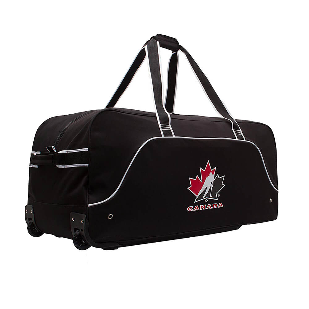 hockey gear online canada HOCKEY CANADA 36 INCH WHEEL HOCKEY BAG BLACK – National Sports