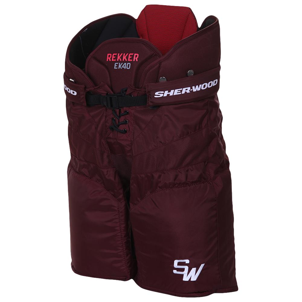 SHERWOOD REKKER EK40 SR HOCKEY PANTS MAROON