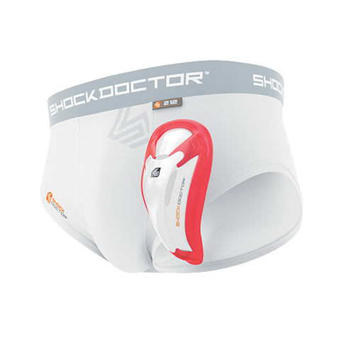 SHOCK DOCTOR YOUTH BRIEFS WITH FLEX CUP REGULAR