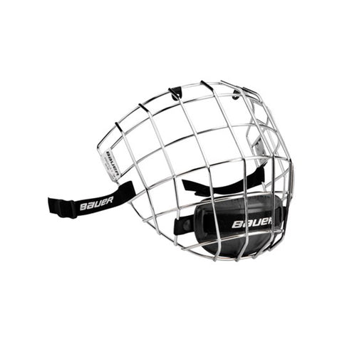 BAUER PROFILE II FACEMASK LARGE SILVER