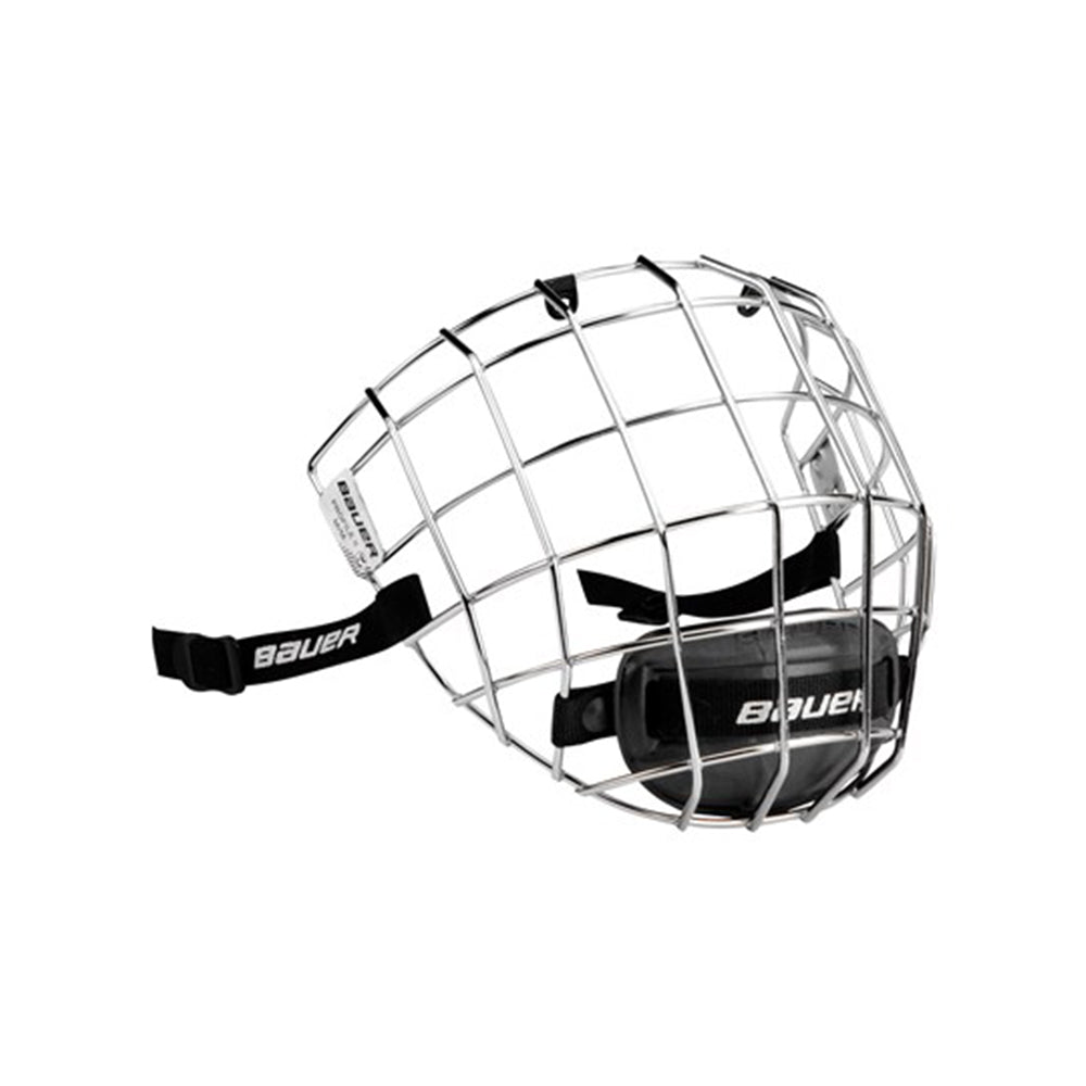 Profile Mask 2 BAUER PROFILE II FACEMASK MEDIUM SILVER – National Sports