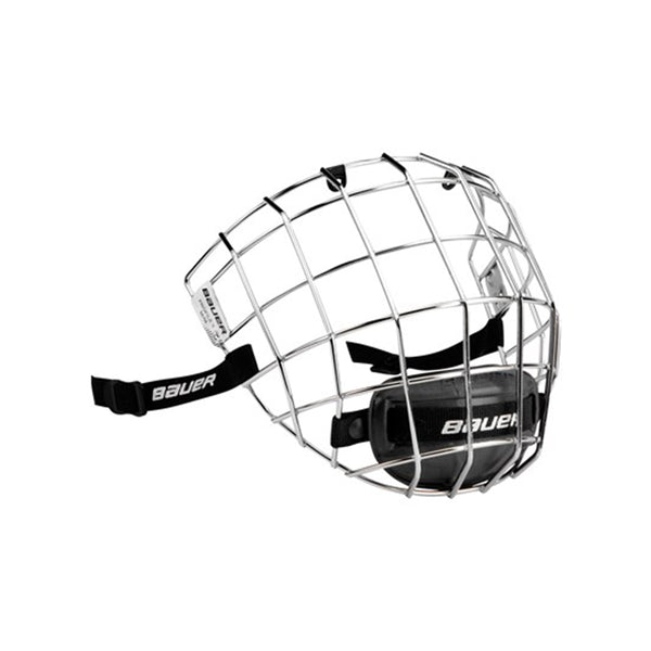 BAUER PROFILE II FACEMASK MEDIUM SILVER