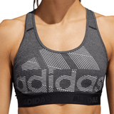 ADIDAS WOMEN'S DON'T REST ALPHASKIN PAD BRA BLACK/HEATHER