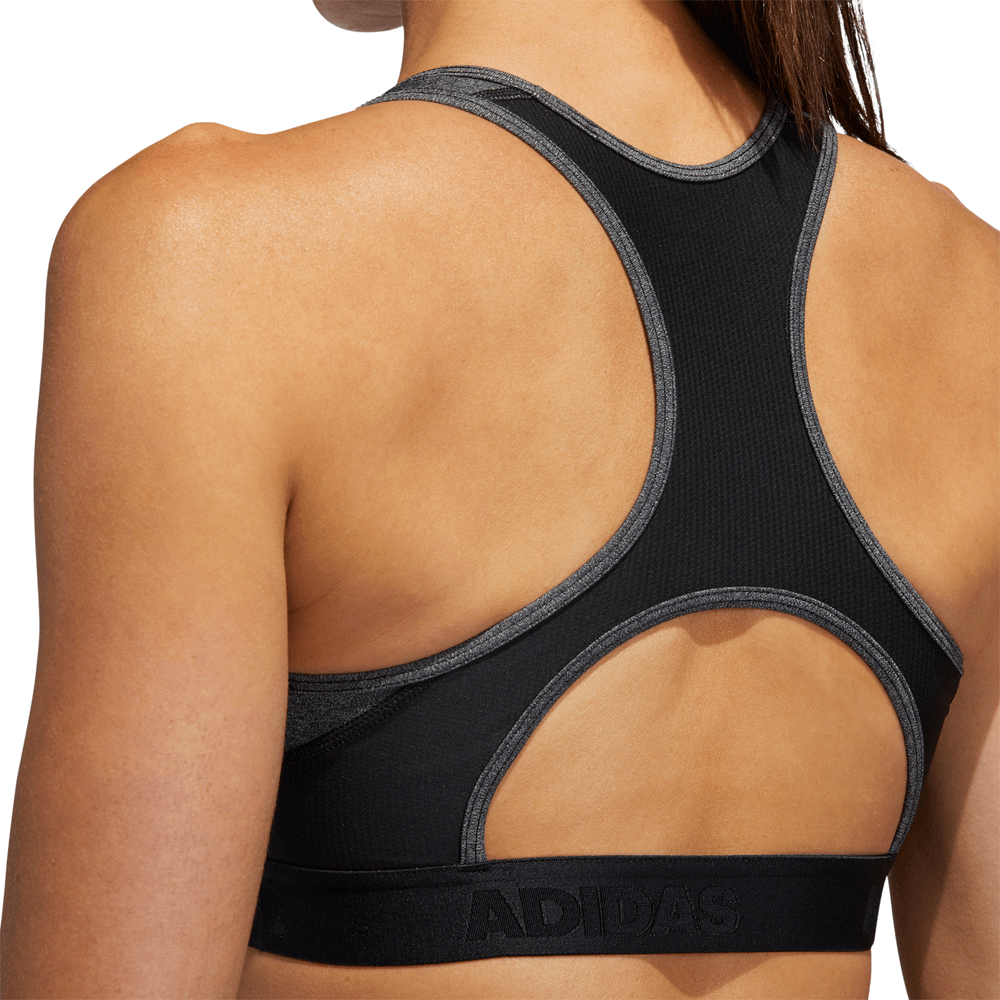 ADIDAS WOMEN'S DON'T REST ALPHASKIN PAD BRA BLACK/HEATHER