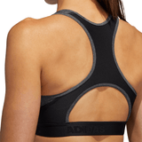 ADIDAS WOMEN'S DON'T REST ALPHASKIN PAD BRA BLACK/HEATHER