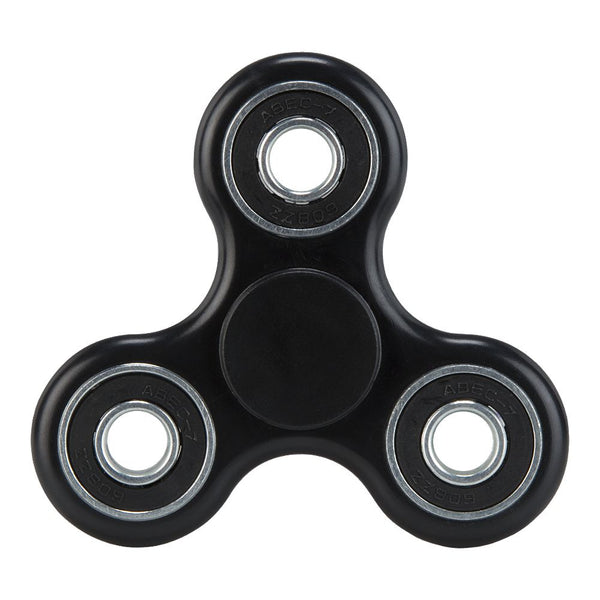 FIDGET SPINNER PLASTIC BLACK