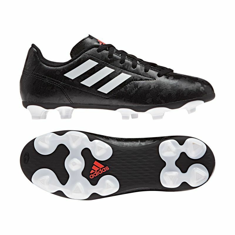 ADIDAS JUNIOR CONQUISTO II FG SOCCER CLEAT BLACK/WHITE – National