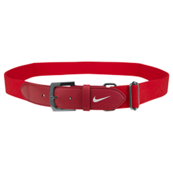 NIKE YOUTH TEAM RED BASEBALL BELT 2.0 20 INCH - 34 INCH