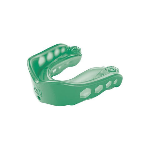SHOCK DOCTOR ADULT GEL MAX GREEN CONVERTIBLE MOUTHGUARD