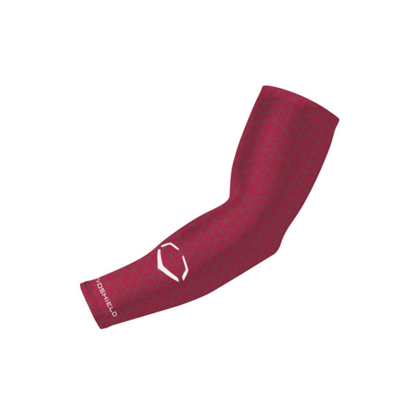 EVOSHIELD EVOCHARGE ADULT COMPRESSION ARM SLEEVE MAROON National Sports
